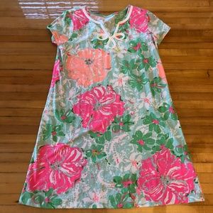 Lilly Pulitzer Girls Mini Brewster Dress Poolside